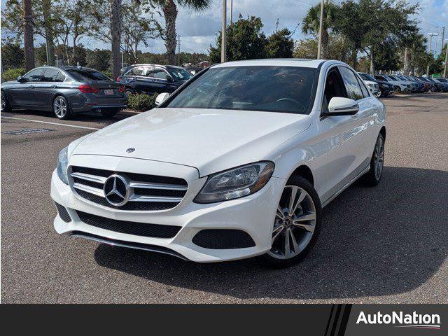 used 2018 Mercedes-Benz C-Class car, priced at $18,798