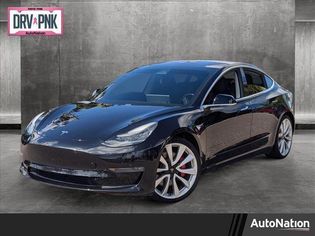 used 2018 Tesla Model 3 car, priced at $24,677