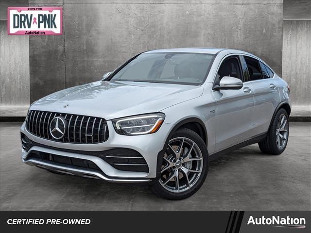 used 2020 Mercedes-Benz AMG GLC 43 car, priced at $44,998