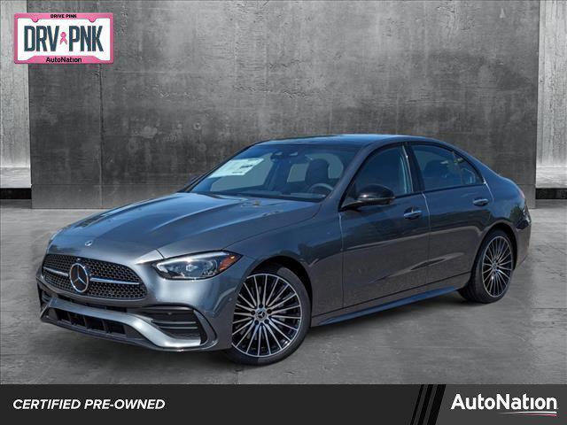 used 2024 Mercedes-Benz C-Class car, priced at $52,777