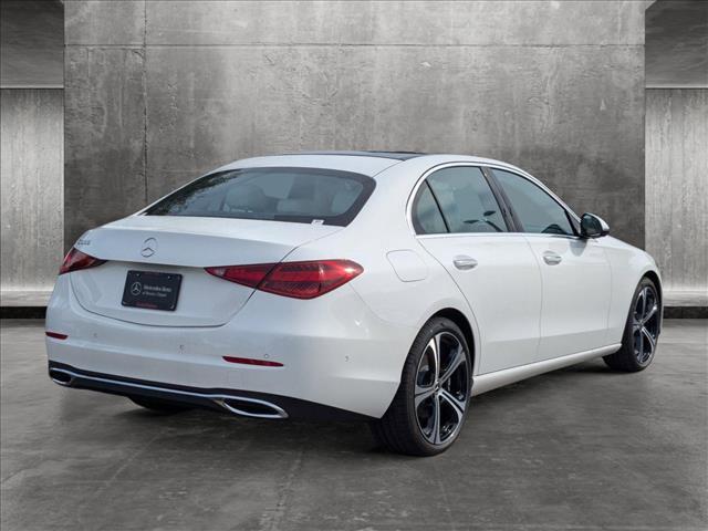 new 2025 Mercedes-Benz C-Class car, priced at $51,235