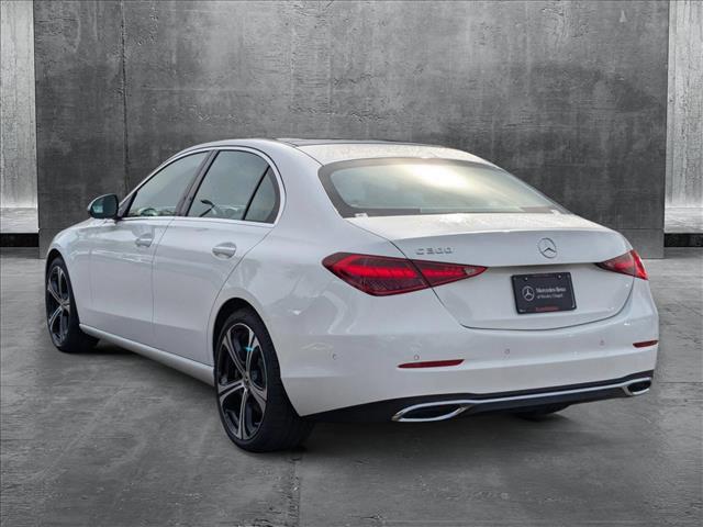 new 2025 Mercedes-Benz C-Class car, priced at $51,235