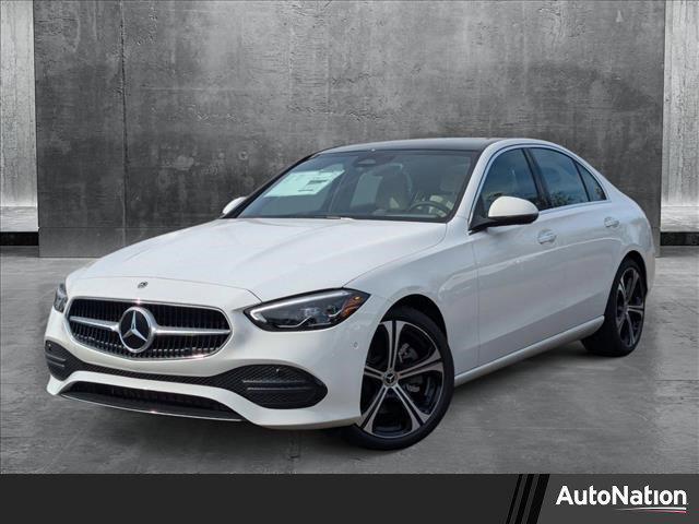 new 2025 Mercedes-Benz C-Class car, priced at $51,235
