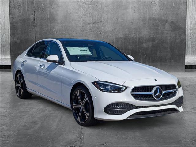 new 2025 Mercedes-Benz C-Class car, priced at $51,235