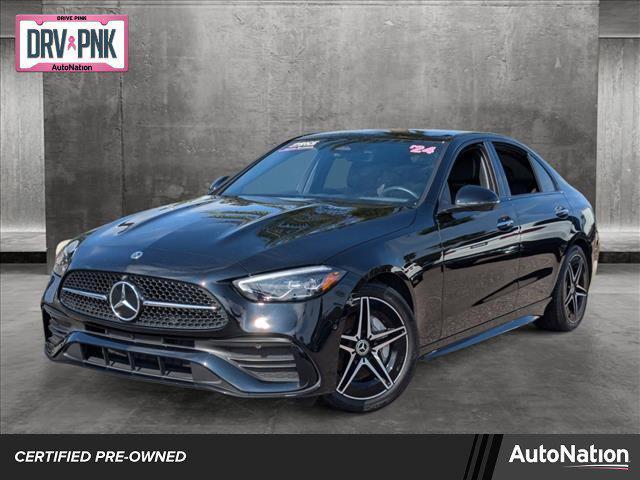 used 2024 Mercedes-Benz C-Class car, priced at $48,777