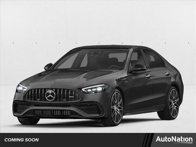 new 2025 Mercedes-Benz AMG C 43 car, priced at $75,740