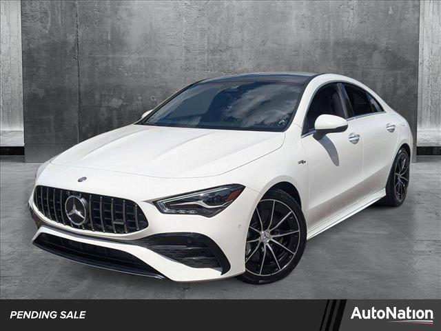 new 2025 Mercedes-Benz AMG CLA 35 car, priced at $57,285