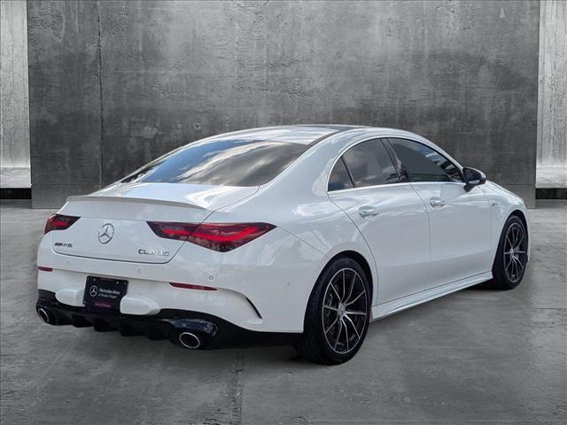 new 2025 Mercedes-Benz AMG CLA 35 car, priced at $57,285