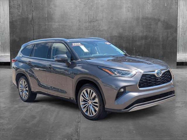 used 2022 Toyota Highlander Hybrid car, priced at $37,640