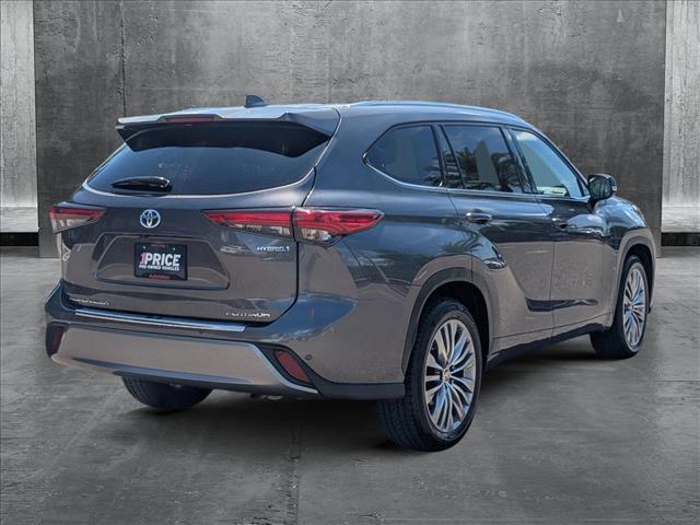 used 2022 Toyota Highlander Hybrid car, priced at $37,640