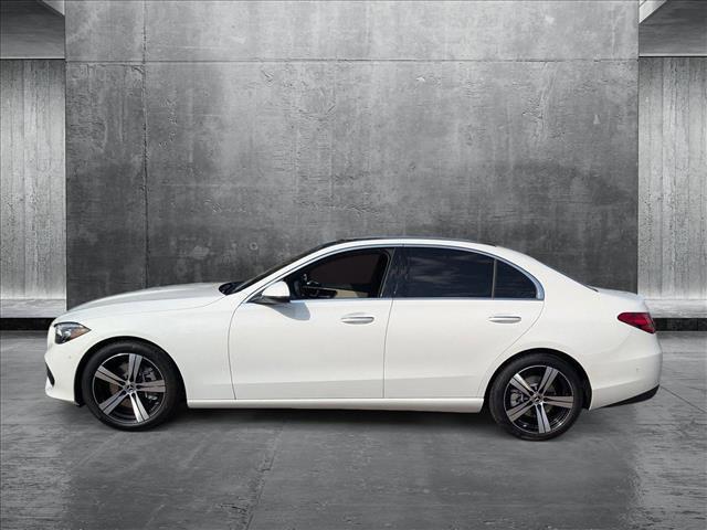 new 2025 Mercedes-Benz C-Class car, priced at $51,085