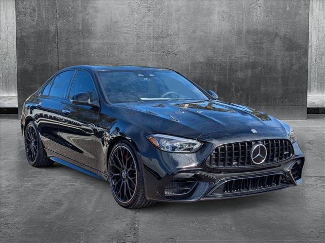 new 2025 Mercedes-Benz AMG C 63 car, priced at $103,055