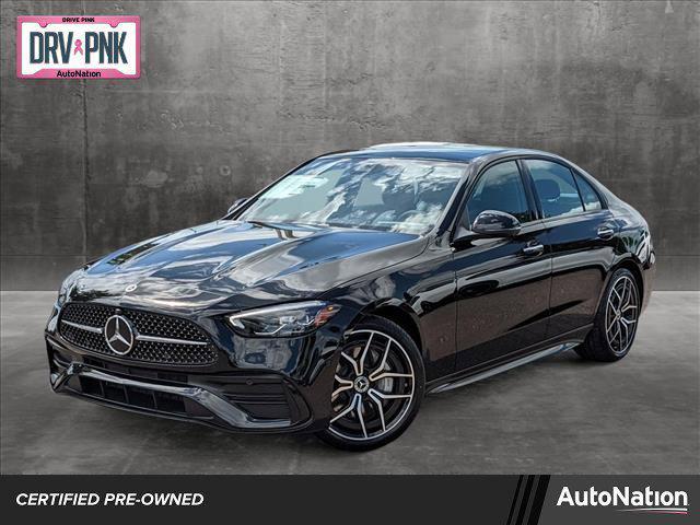 used 2024 Mercedes-Benz C-Class car, priced at $50,222