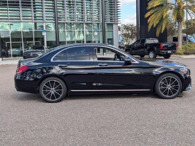 used 2021 Mercedes-Benz C-Class car, priced at $27,498