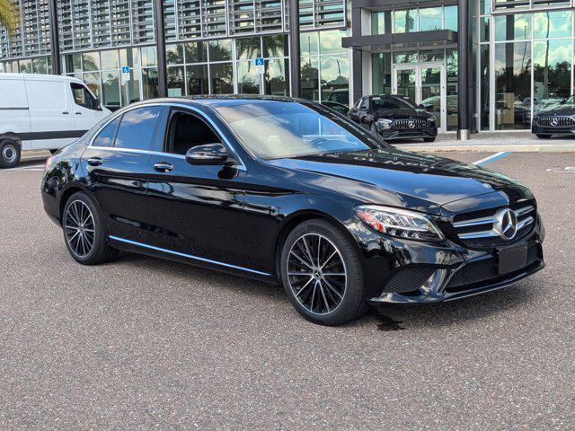 used 2021 Mercedes-Benz C-Class car, priced at $27,498