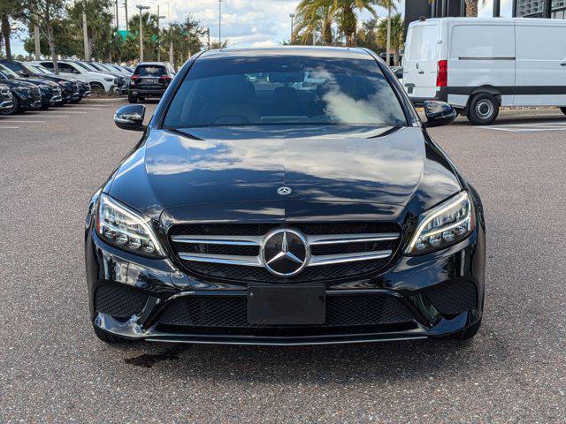 used 2021 Mercedes-Benz C-Class car, priced at $27,498