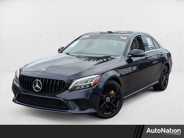 used 2019 Mercedes-Benz C-Class car, priced at $19,850