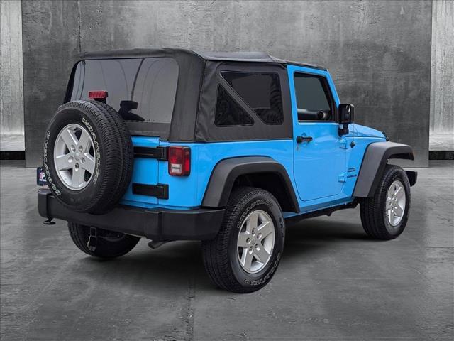 used 2017 Jeep Wrangler car, priced at $21,444