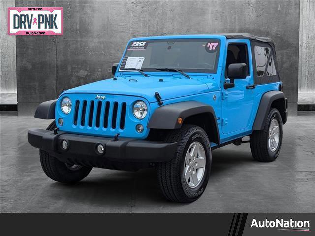 used 2017 Jeep Wrangler car, priced at $21,444