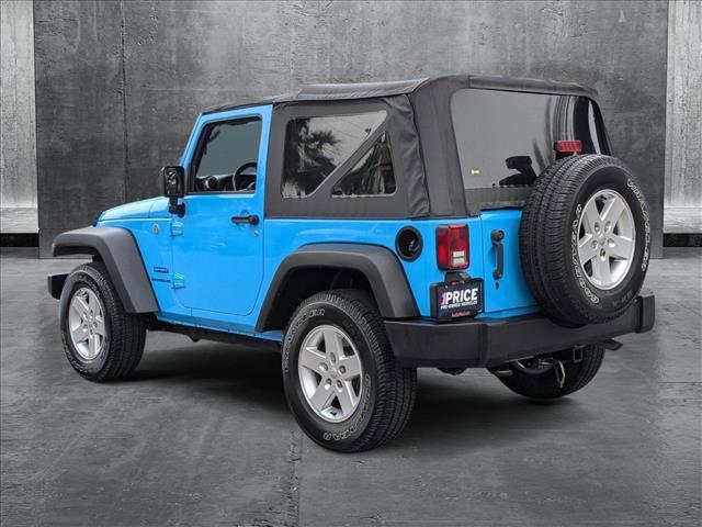 used 2017 Jeep Wrangler car, priced at $21,444