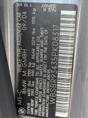 used 2005 BMW M3 car, priced at $16,589