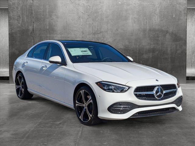 new 2025 Mercedes-Benz C-Class car, priced at $53,485