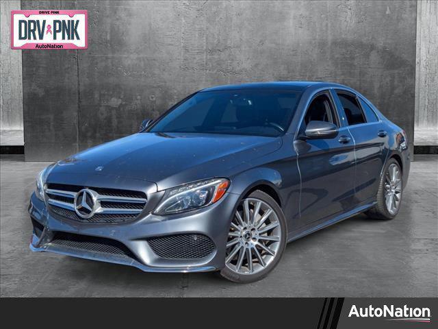 used 2017 Mercedes-Benz C-Class car, priced at $17,148