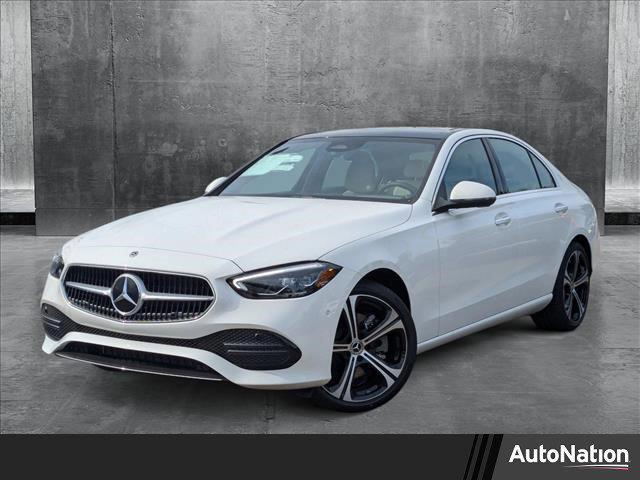 new 2025 Mercedes-Benz C-Class car, priced at $51,235