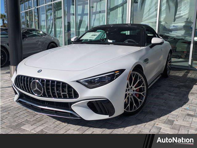 new 2026 Mercedes-Benz AMG SL 55 car, priced at $160,130