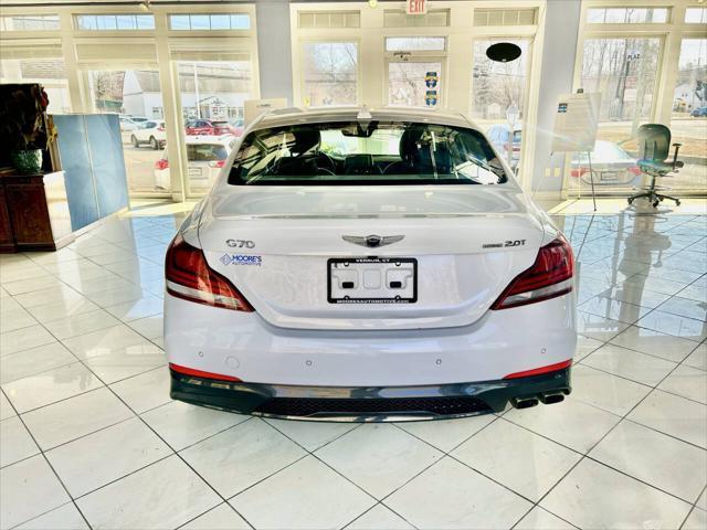 used 2019 Genesis G70 car, priced at $18,495