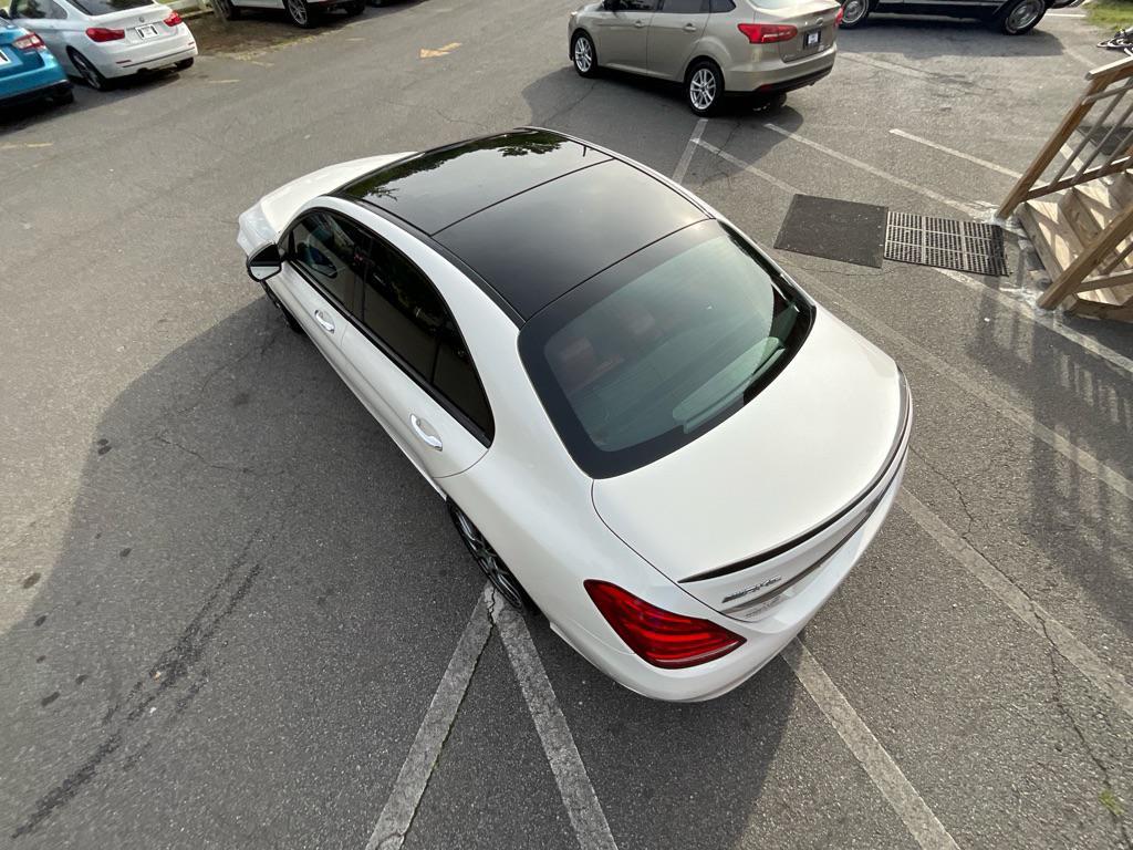 used 2017 Mercedes-Benz AMG C 43 car, priced at $18,985