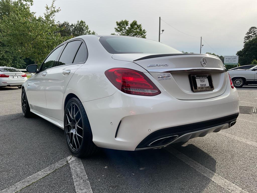used 2017 Mercedes-Benz AMG C 43 car, priced at $18,985