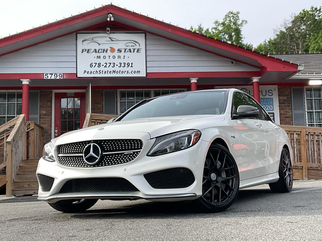 used 2017 Mercedes-Benz AMG C 43 car, priced at $18,985