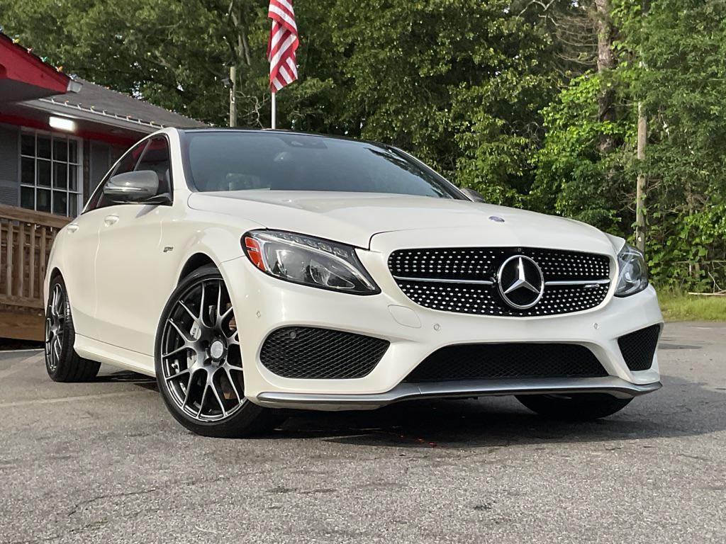used 2017 Mercedes-Benz AMG C 43 car, priced at $18,985