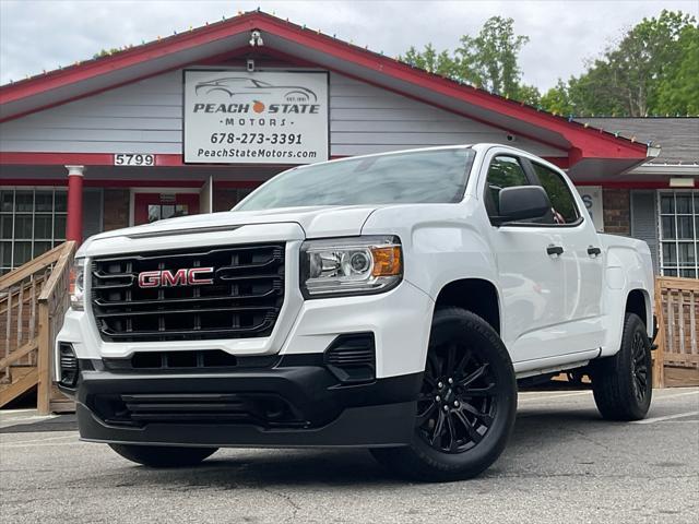 used 2021 GMC Canyon car, priced at $17,985