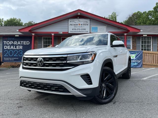 used 2022 Volkswagen Atlas Cross Sport car, priced at $21,385