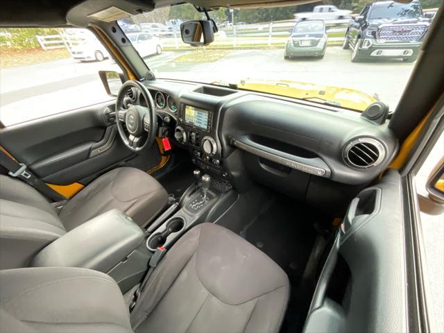 used 2014 Jeep Wrangler Unlimited car, priced at $14,985