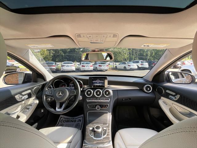 used 2017 Mercedes-Benz C-Class car, priced at $15,985