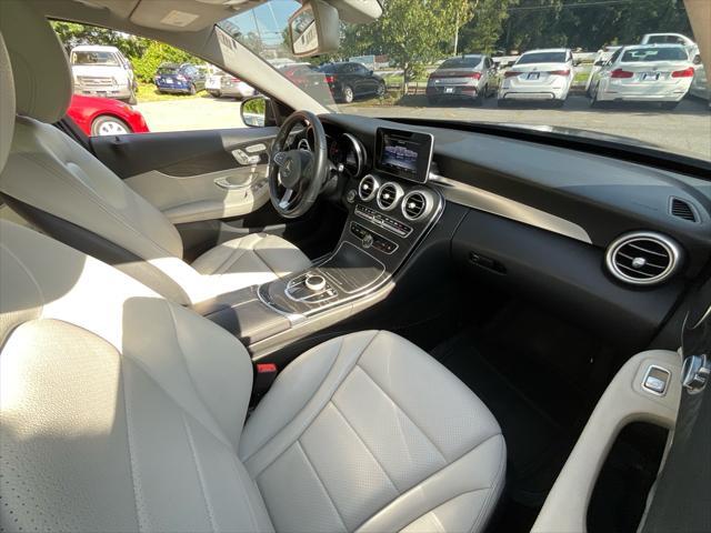 used 2017 Mercedes-Benz C-Class car, priced at $15,985