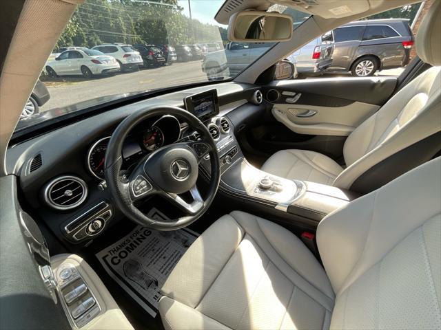 used 2017 Mercedes-Benz C-Class car, priced at $15,985