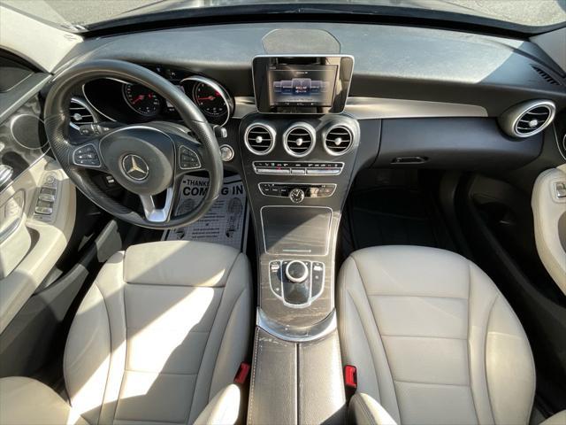 used 2017 Mercedes-Benz C-Class car, priced at $15,985
