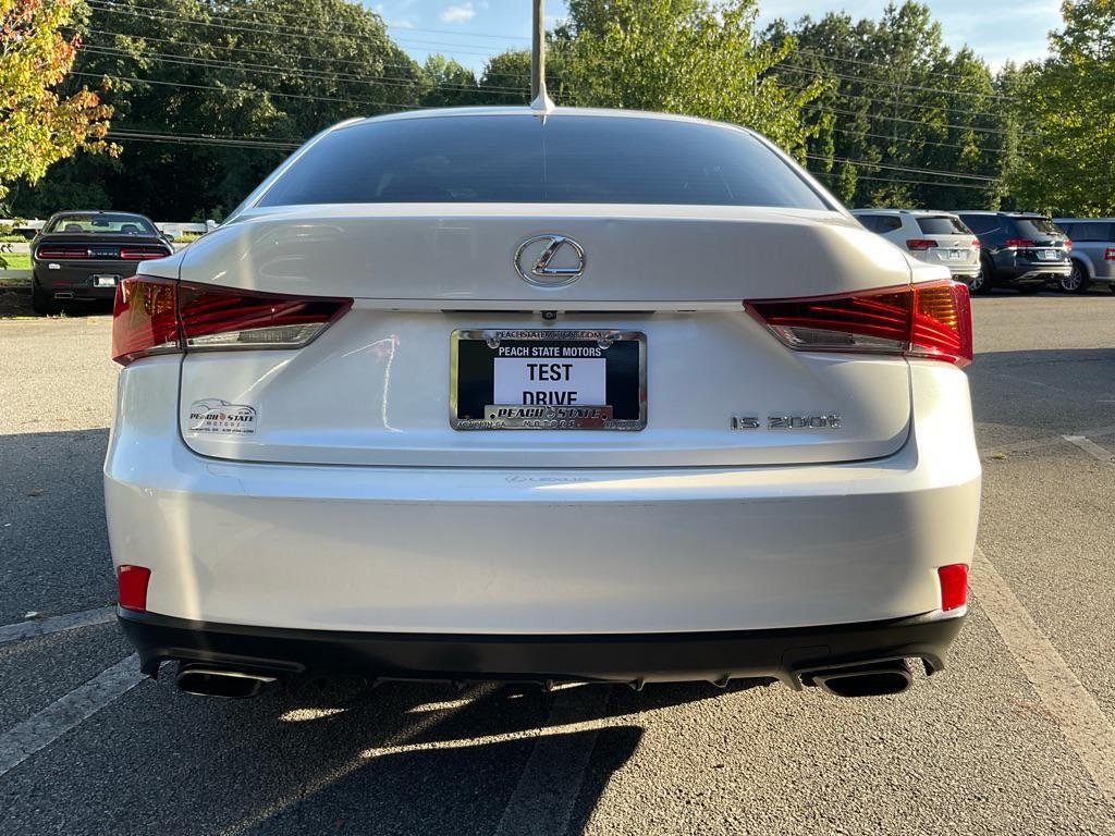 used 2017 Lexus IS 200t car, priced at $18,985