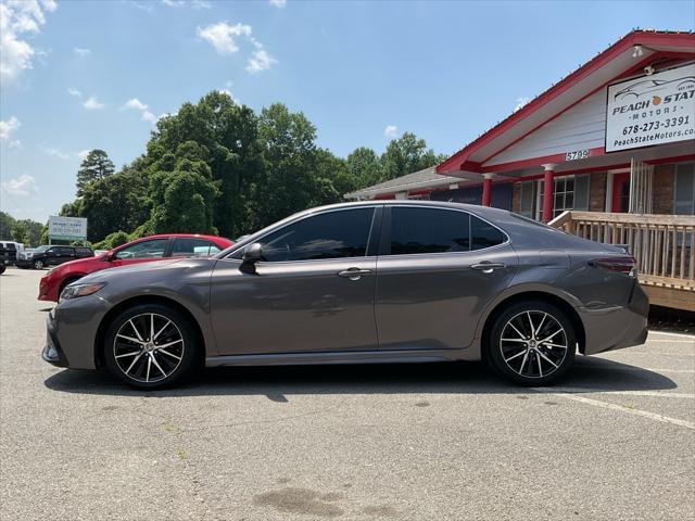 used 2021 Toyota Camry car, priced at $16,985