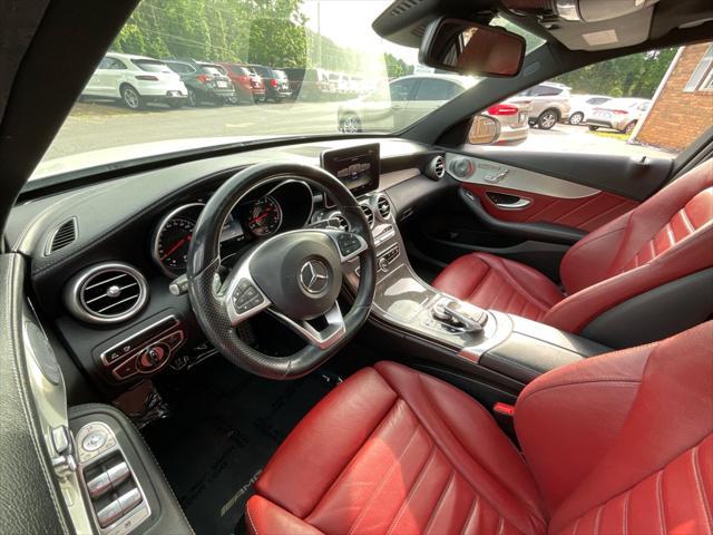 used 2017 Mercedes-Benz AMG C 43 car, priced at $20,985