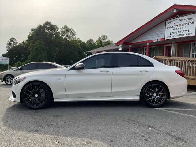 used 2017 Mercedes-Benz AMG C 43 car, priced at $20,985