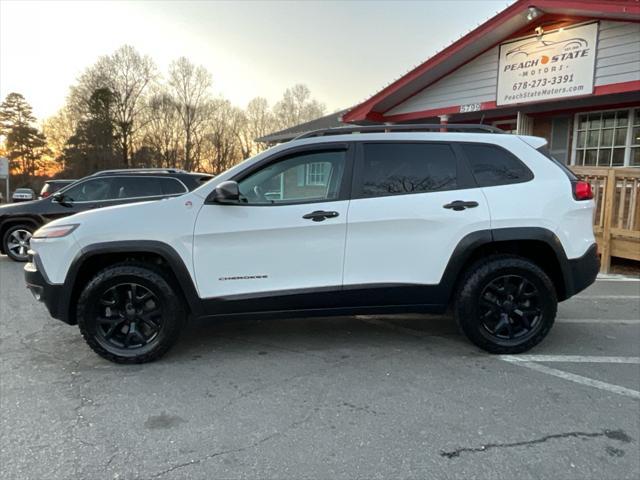 used 2017 Jeep Cherokee car, priced at $13,485