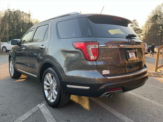 used 2018 Ford Explorer car, priced at $17,485