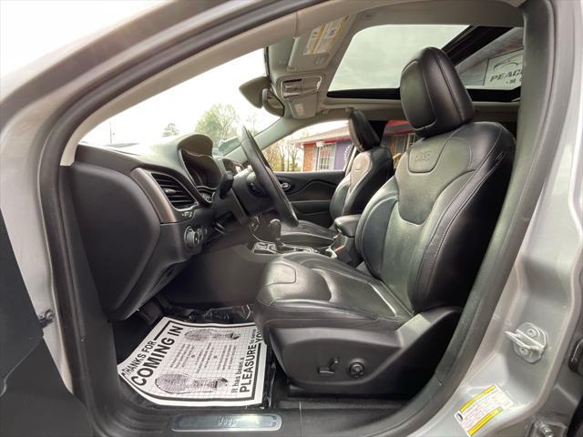 used 2019 Jeep Cherokee car, priced at $11,985