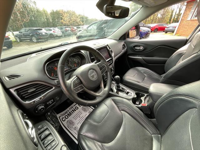 used 2019 Jeep Cherokee car, priced at $13,985