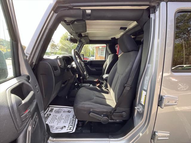used 2016 Jeep Wrangler Unlimited car, priced at $14,985